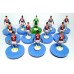 Subbuteo Andrew Table Soccer Aston Villa  2022-23 on Classic Hasbro bases